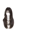 A full-length wig set for women, featuring a highly refined long straight hair with a high layering effect. It is light, natural and fluffy for daily use Item Picture
